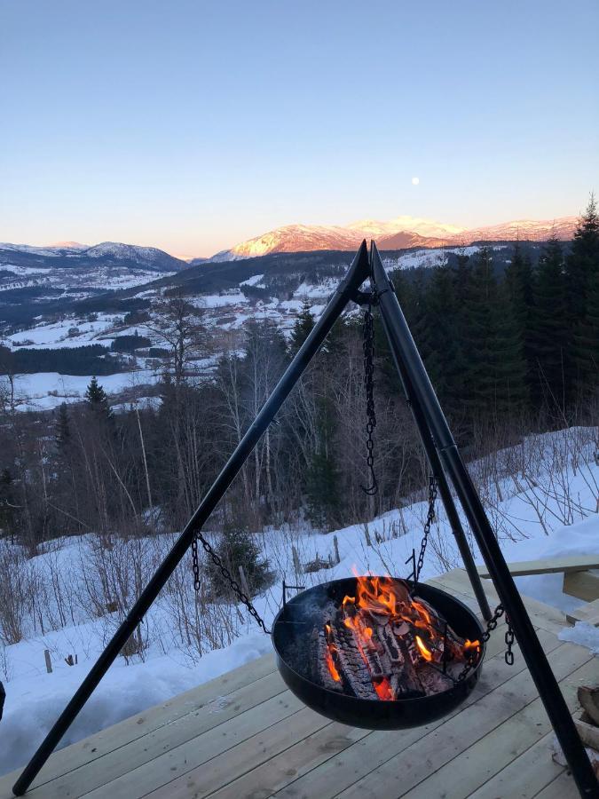 Voss Hytte/Cabin Villa Skulestadmo Eksteriør billede