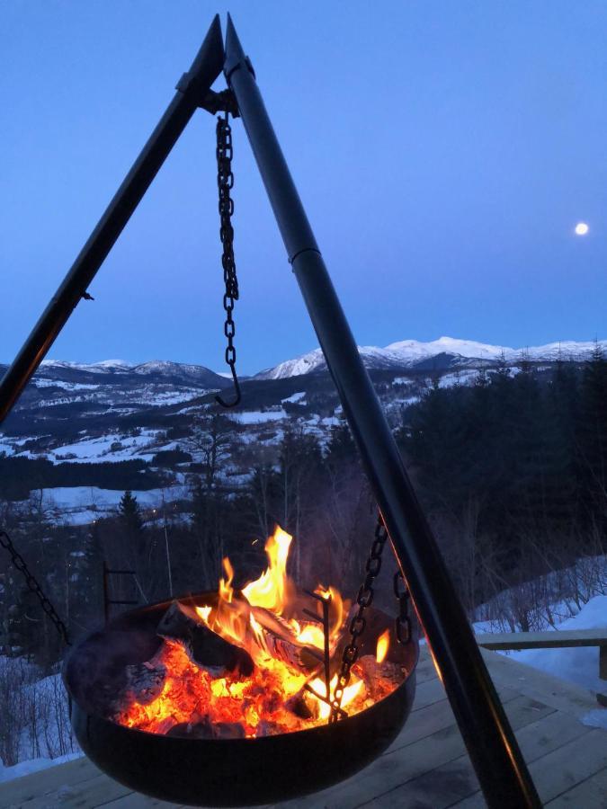 Voss Hytte/Cabin Villa Skulestadmo Eksteriør billede